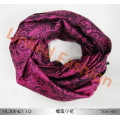 rayon knitted scarf floral neck scarf lady rayon scarf achecol bufanda infinito bufanda by Real Fashion